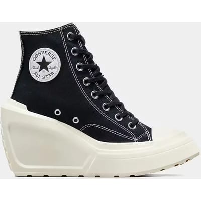 Converse Chuck 70 DE LUXE Wedge - Sneakers - Dames - Zwart - Wit
