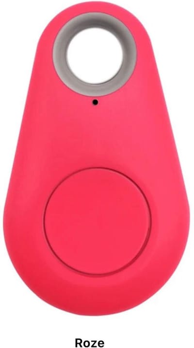SEVENMOON® GPS Tag - GPS Tracker - Rugtas Traceren - Huisdier Tag - ROZE