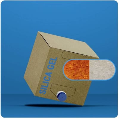 GIEBEL Desiccants Silicagel droogkorrels Oranje, Kleurloos