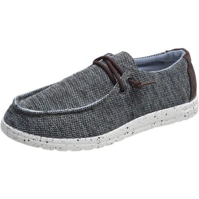 Nouvelles Chaussures pour Femmes Baskets Maille Tricotée Mocassins Dude Taille Large Dames Slip On Mujer Zapatill Décontracté Été Mocassins Féminins 42 gris