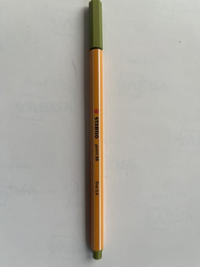 STABILO point 88 | premium fineliner 0.4 mm | mosgroen | per stuk