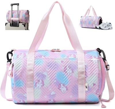 NTHProducts - Sporttas - Meisjes Sporttas - Waterdichte Gymtas - 25 Liter - Ideaal voor Yoga en Zwemmen - Roze - Perfect voor Kinderen en Vrouwen