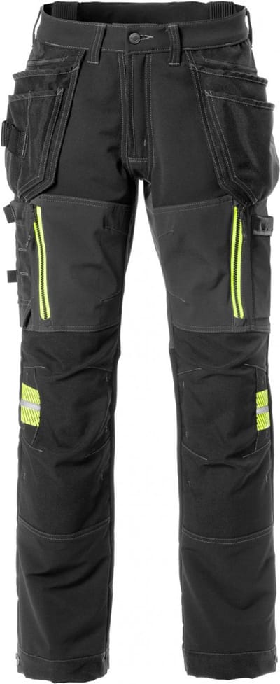 Fristads Werkbroek Stretch 2566 Stp - Zwart - C52