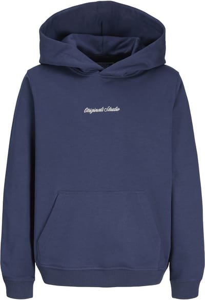 JACK&JONES - JORNORREBRO EMB SWEAT HOOD NOOS JNR - Jongens - Sweaters