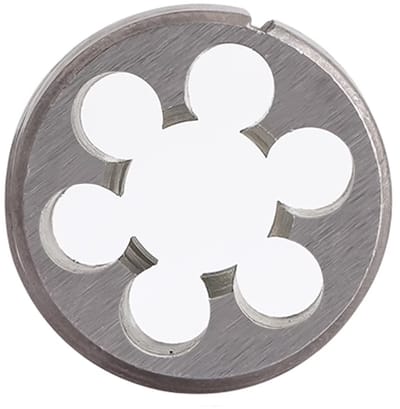Dailygoods- Snijplaat Ronde Fijnschroefdraad - M16x1.25mm - Snelstaal - Draadvormbewerking - Slijtvast - Lange levensduur - Draadsnijmatrijs