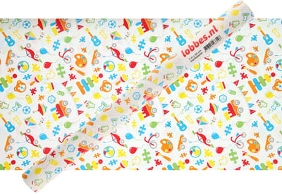 Lobbes Wrapping Paper Toys 3 mtr