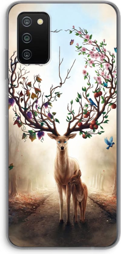 Case Company® - Hoesje geschikt voor Samsung Galaxy A03S hoesje - Seasons Change - Soft Cover Telefoonhoesje - Bescherming aan alle Kanten en Schermrand