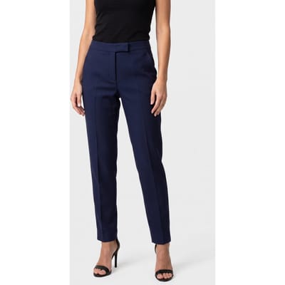 ARKET Eleos Slouchy Heavy Hopsack Blue Maat: 32 | Pantalons Outlet | Dames | Blauw