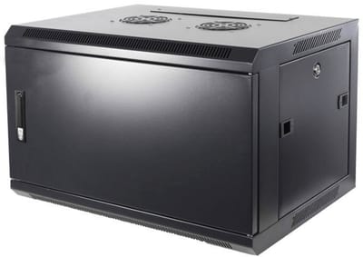 DSIT 4U wandkast met metalen deur 600x600x280mm (BxDxH) - serverbehuizing - serverrack - serverkast - 19 inch