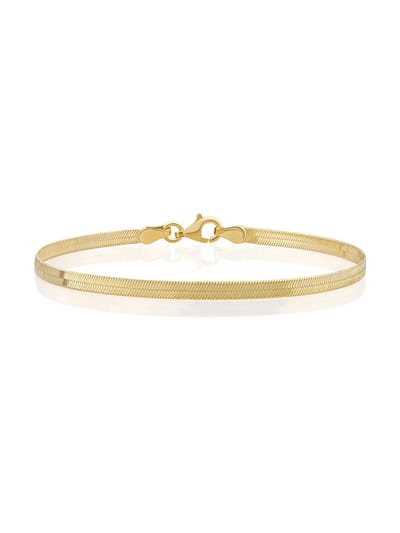 Sparkling Jewels Herringbone Chain Armband LK-HBG-019