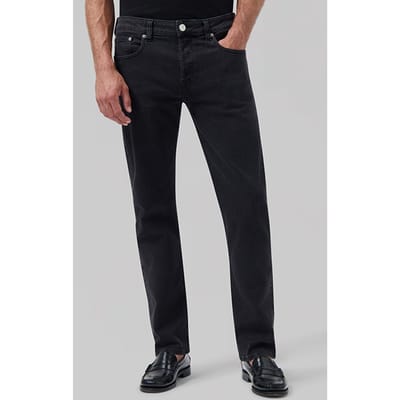 Mud Jeans Regular Bryce - Stone Black Maat: W30L32 | Straight Jeans Outlet | Heren | Zwart