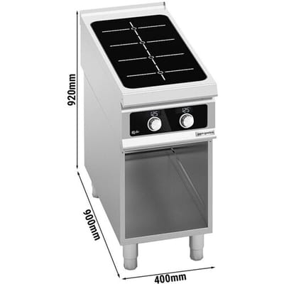 GGM Gastro Induktion Glühplattenherd - 14 kW - Bflex Digital