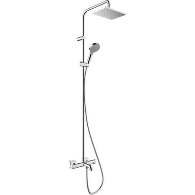 Hansgrohe Vernis Shape - Doucheset Showerpipe 230 met badthermostaat, EcoSmart, chroom 26098000