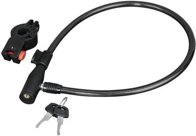 Fiets kabelslot met sleutel 65 cm