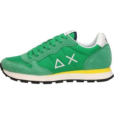 Sun68 Sneaker Tom Fluo Solid Verde Prato Groen - Maat 42 - Heren - Sneakers