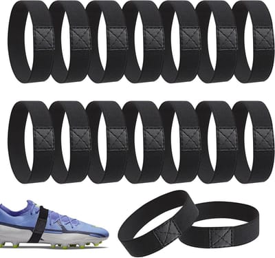Laces Fixing Band voor Kinderschoenen - Anti-Falling Laces Holder voor Sport- en Voetbalschoenen met Hoog Heeltje en Betrouwbare Grip