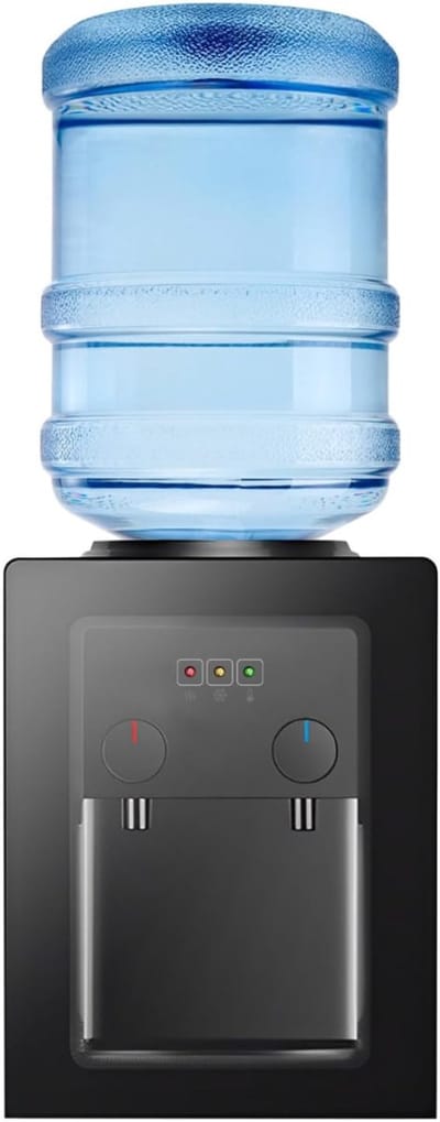 DnA® Waterdispenser - Waterdispenser Heet Water - Waterkoeler - Zwart - 27cm x 24cm x 37cm