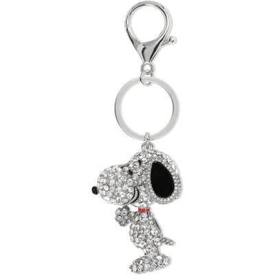 Peanuts Snoopy Unisex Sleutelhanger - zilverkleurig - Standard