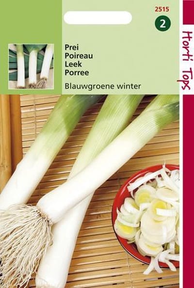 Hortitops Zaden - Prei Blauwgroene Winter