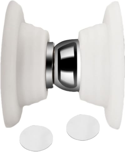 Magnetische Deurstopper - Deurhouder Deurvanger - Bescherming tegen Deurslagen - Zonder Boren te Monteren