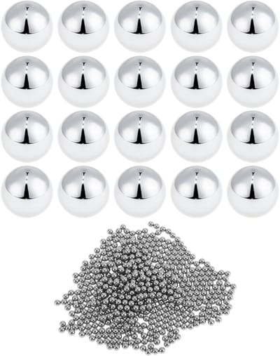 Dailygoods - Set van 600 Precisiekogellagers van Staal G100 4.8mm