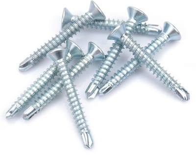 JHUBERS- Zelfborende Schroeven 40 mm - 50 Stuks - Platte Kop - Hoge Onderhoudskracht - Voor Stalen Constructies - Veilig en Eenvoudig te Bedienen