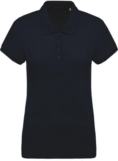 Kariban Dames/dames Organic Pique Polo Shirt (Marine)