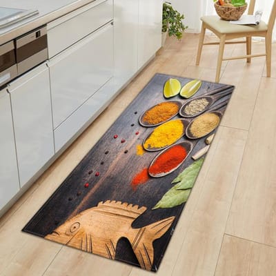 Moderne keukentapijt vloer antislip gang veranda tapijt entree deurmat woonkamer hoofdeinde deurmat keuken decor vloermat 40x60cm