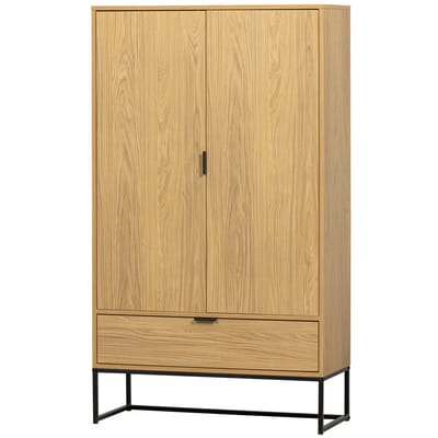 WOOOD Silas 2-Deurs Kast - Eiken - Melamine - 149x85x36
