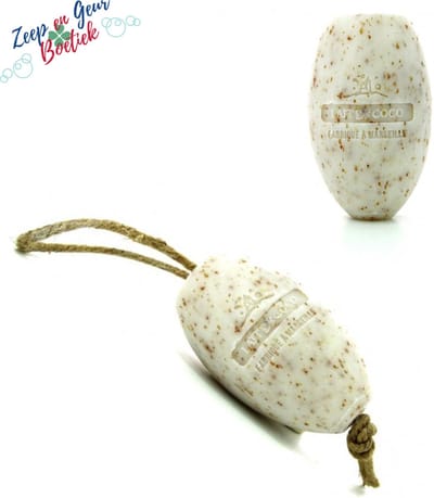 2x Zeepbol savon de marseille kokosmelk scrub 240 gram - la savonette marseillaise