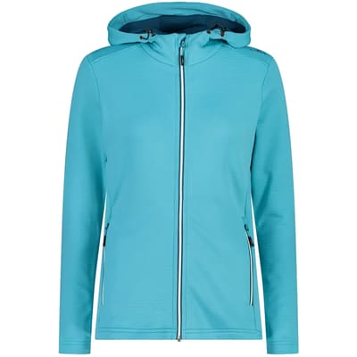 Dames fleece met capuchon CMP