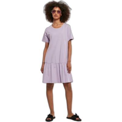 Urban Classics - Valance Tee Korte jurk - 3XL - Paars