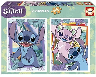 Puzzels met 500 stukjes, inclusief puzzellijm, geschikt voor volwassenen
