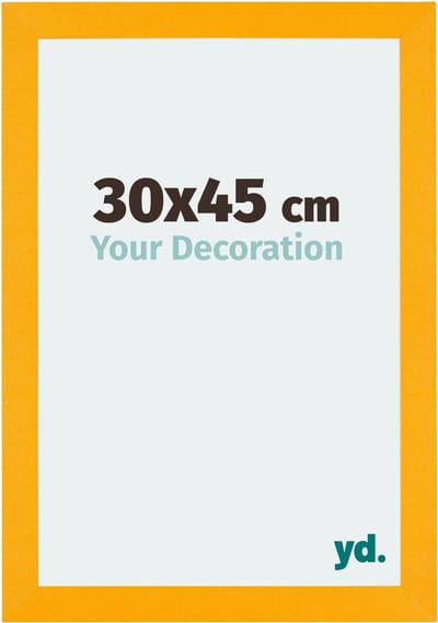 Your Decoration - Fotolijst 30x45 cm - MDF - Geel - Mura