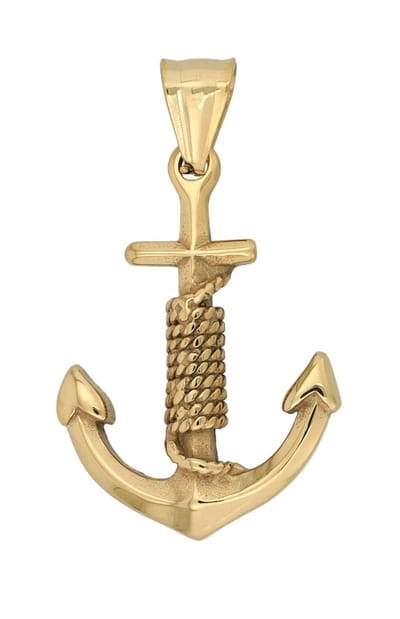 AKZENT Akzent Unisex hanger "Elyssar" dames - kleine hanger voor halsketting - Edelstahl