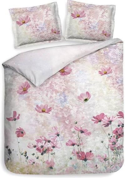 Heckett & Lane Erin Dekbedovertrek - Lits-jumeaux - 240x200/220 cm - Paradise Pink