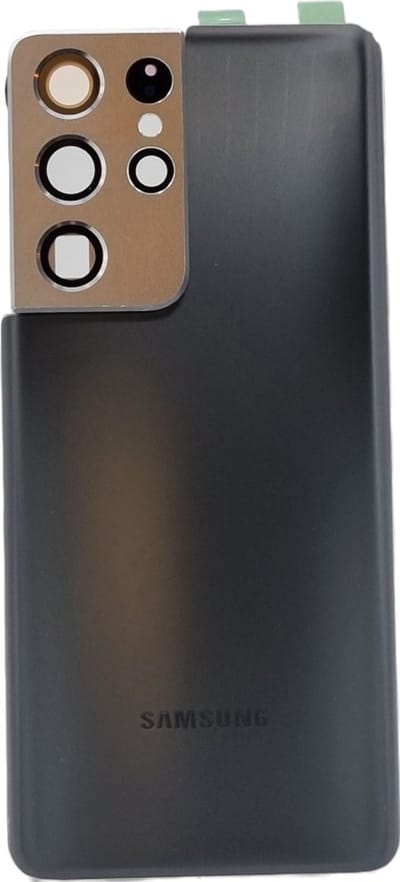 Achterkant Geschikt voor Samsung Galaxy S21 Ultra – Premium – Donkergrijs