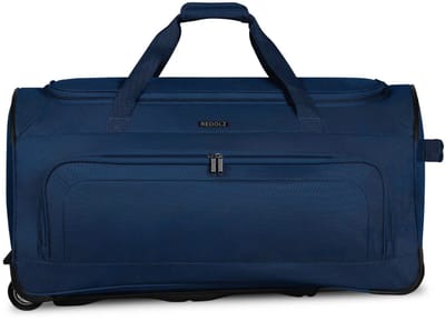 REDOLZ Reistas Trolley Duffle Essentials Wheeled Duffle Navy Donkerblauw 71cm