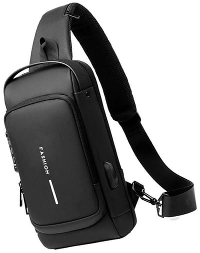 Dailygoods- Fietsborsttas Antidiefstal - Grote Capaciteit - Oxford-stof - Lichtgewicht - Voor Heren - Ideaal voor Fietsen - Messengertas