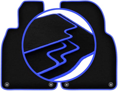 CARLUX-BLUE automatten voor: Porsche Boxster 718 roadster (2016-)