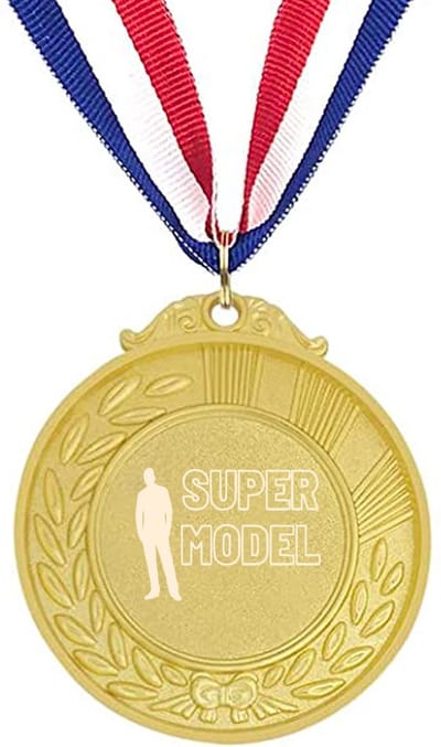 Akyol - super model medaille goudkleuring - Model - familie vrienden - cadeau