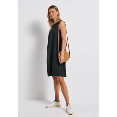 Jurk in effen kleur