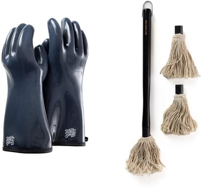 Holy Smoke BBQ - Pro-toolpack- 2pcs - Gloves - handschoenen - marinade mop - kwast