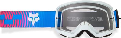 Merkloze Crossmotor Goggles - Blauw/Roze - Breed Zicht & UV Bescherming