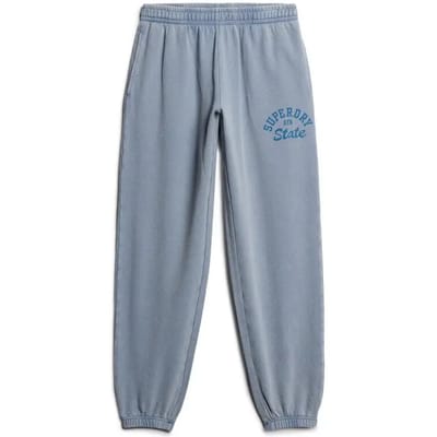 Superdry - Athletic Essentials joggingbroek met verweerde vintage print - Dames - Broeken