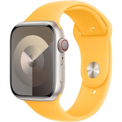 Sport Band voor de Apple Watch | 44/45/46/49 mm - Maat S/M - Sunshine