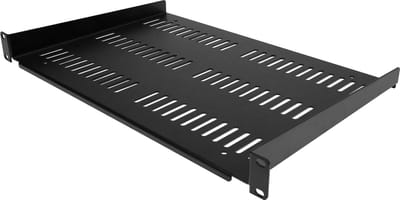 StarTech 1U Rack Shelf - 12 inch diep - Geventileerde 19 inch Server Rack Plank