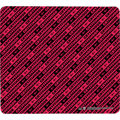 Harry Potter Gryffindor Pattern Gaming Mouse Mat - Small