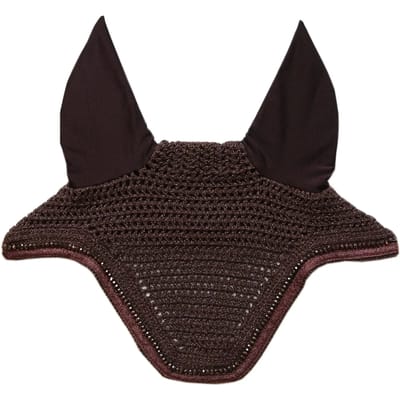 Kentucky Horsewear - Wellington Oornetje - Glitter Bruin - Voor Paard