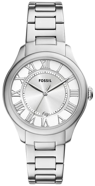Fossil Gilmore ES5393 Horloge - Staal - Zilverkleurig - Ø 38 mm